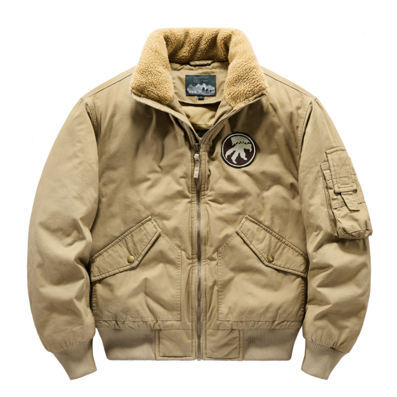 Men Coat Pure Cotton Washed Padded Jacket Loose Drop Shoulder Plus Size Casual Thickened Flight Jacket Cotton, Black;brown
Men Coat Pure Cotton Washed Padded Jacket Loose Drop Shoulder Plus Size Casual Thickened Flight Jacket Cotton, Black;brown