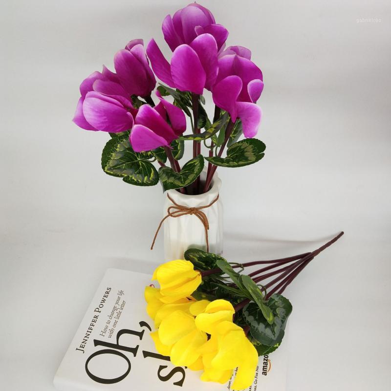 7 Heads Artificial Flowers Cyclamen Silk Plastic Flowers with Green Leaves Fake Plant Small Bulb Wedding Home Table Party Decor1, Pink
7 Heads Artificial Flowers Cyclamen Silk Plastic Flowers with Green Leaves Fake Plant Small Bulb Wedding Home Table Party Decor1, Pink