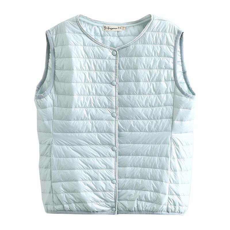2020 Autumn Winter Vests For Woman Large Size Solid Color Lightweight Short Down Vest Women Waistcoat Women New Style, Black
2020 Autumn Winter Vests For Woman Large Size Solid Color Lightweight Short Down Vest Women Waistcoat Women New Style, Black