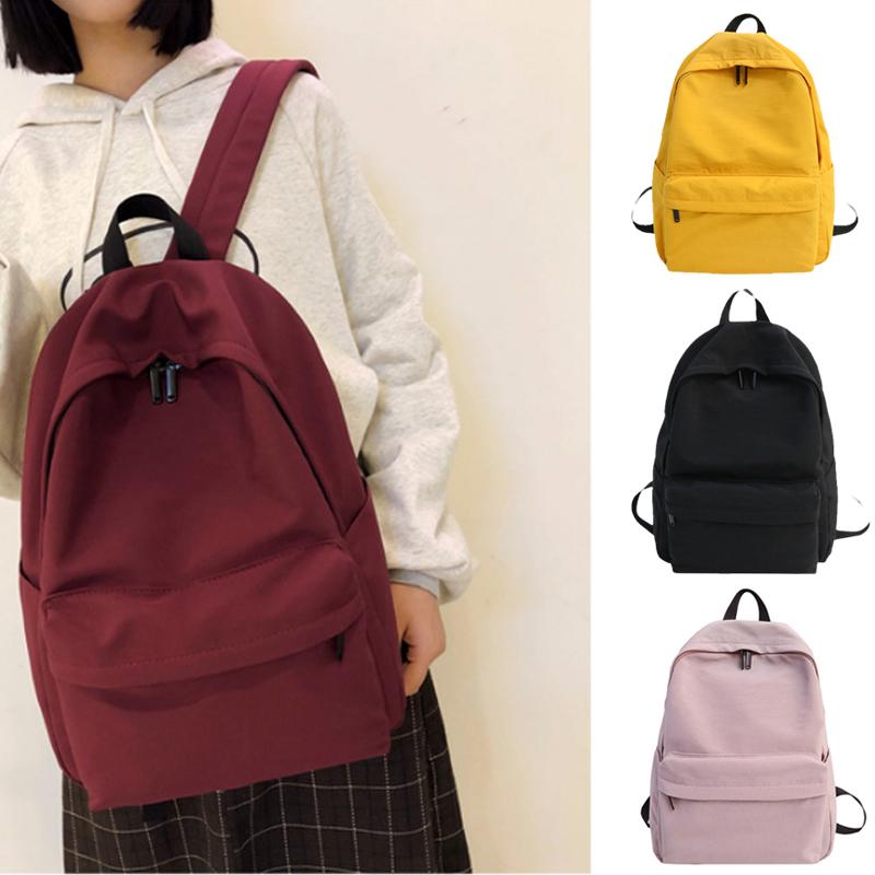 2020 New Fashion Backpack Women School Solid Color Girl Schoolbag Teenage Female Backpacks Travel Bags High Quality Shoulder Bag, Black
2020 New Fashion Backpack Women School Solid Color Girl Schoolbag Teenage Female Backpacks Travel Bags High Quality Shoulder Bag, Black
