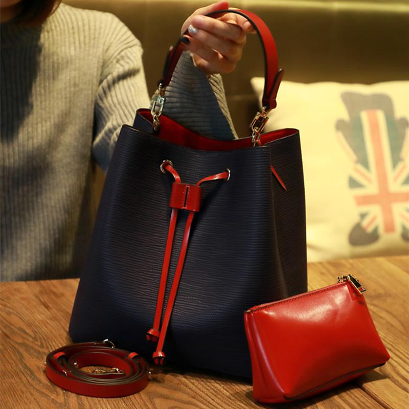 Evening Bags Fashion Women Handbag Ladies Bag Luxury Bucket Shoulder High Quality Large Capacity Casual Totes Black And Blue Handbags
Evening Bags Fashion Women Handbag Ladies Bag Luxury Bucket Shoulder High Quality Large Capacity Casual Totes Black And Blue Handbags