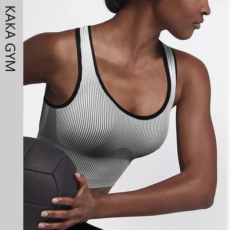 Inner padding Fitness Bra Women's -proof Sports Bra Yoga top sports vest Gym underwear workout1, Black
Inner padding Fitness Bra Women's -proof Sports Bra Yoga top sports vest Gym underwear workout1, Black