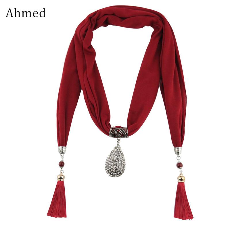 Ahmed Bohemian Rhinestone Water Droplets Tassel Scarf Necklaces Collar Choker Maxi Statement Necklace For Women jewelry
Ahmed Bohemian Rhinestone Water Droplets Tassel Scarf Necklaces Collar Choker Maxi Statement Necklace For Women jewelry