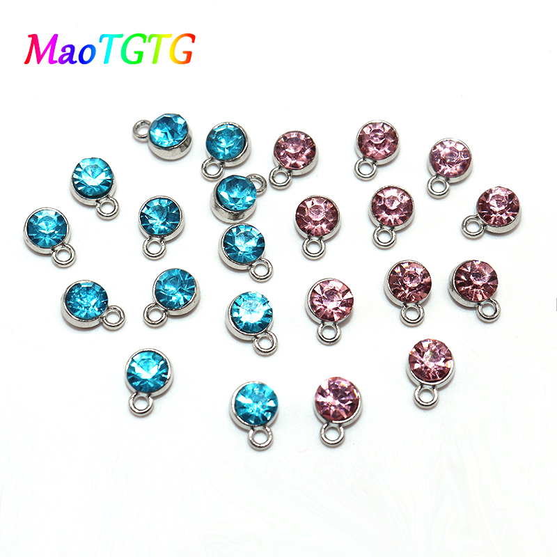 30/50pcs/lot Fashion Crystal Charms Pendant For Jewelry Making Pendant Necklace Earring 7mm Blue Pink Crystal Charms Wholesale
30/50pcs/lot Fashion Crystal Charms Pendant For Jewelry Making Pendant Necklace Earring 7mm Blue Pink Crystal Charms Wholesale