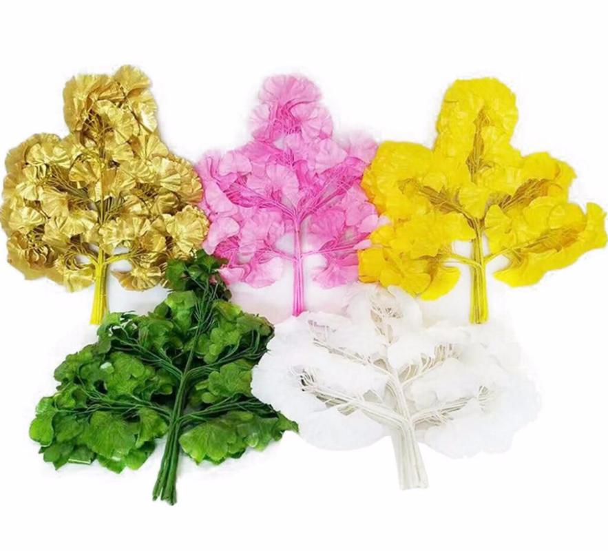 60pcs 60cm Ginkgo Biloba Maidenhair Tree Leaf Leaves Branch Silk Artificial For Wedding Home Office Hotel Decoration 5 Colors, Green
60pcs 60cm Ginkgo Biloba Maidenhair Tree Leaf Leaves Branch Silk Artificial For Wedding Home Office Hotel Decoration 5 Colors, Green