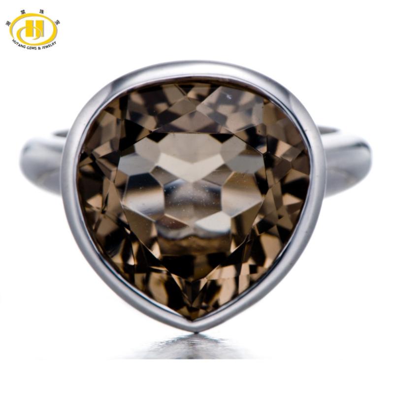 Cluster Rings Hutang 7.75ct Natural Smoky Quartz Gemstone Solid 925 Sterling Silver Ring For Women Lady Fine Fashion Stone Jewelry Gift
Cluster Rings Hutang 7.75ct Natural Smoky Quartz Gemstone Solid 925 Sterling Silver Ring For Women Lady Fine Fashion Stone Jewelry Gift