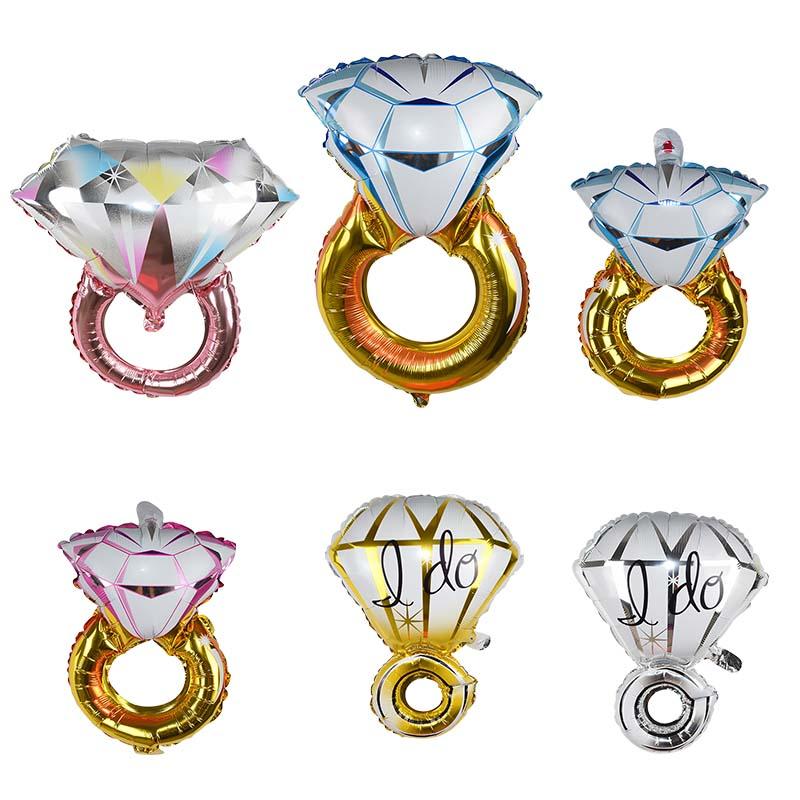 1pc Diamond Ring Foil Balloon Wedding Engagement Valentine's Day Decoration Anniversary Inflatable Air Balloons
1pc Diamond Ring Foil Balloon Wedding Engagement Valentine's Day Decoration Anniversary Inflatable Air Balloons