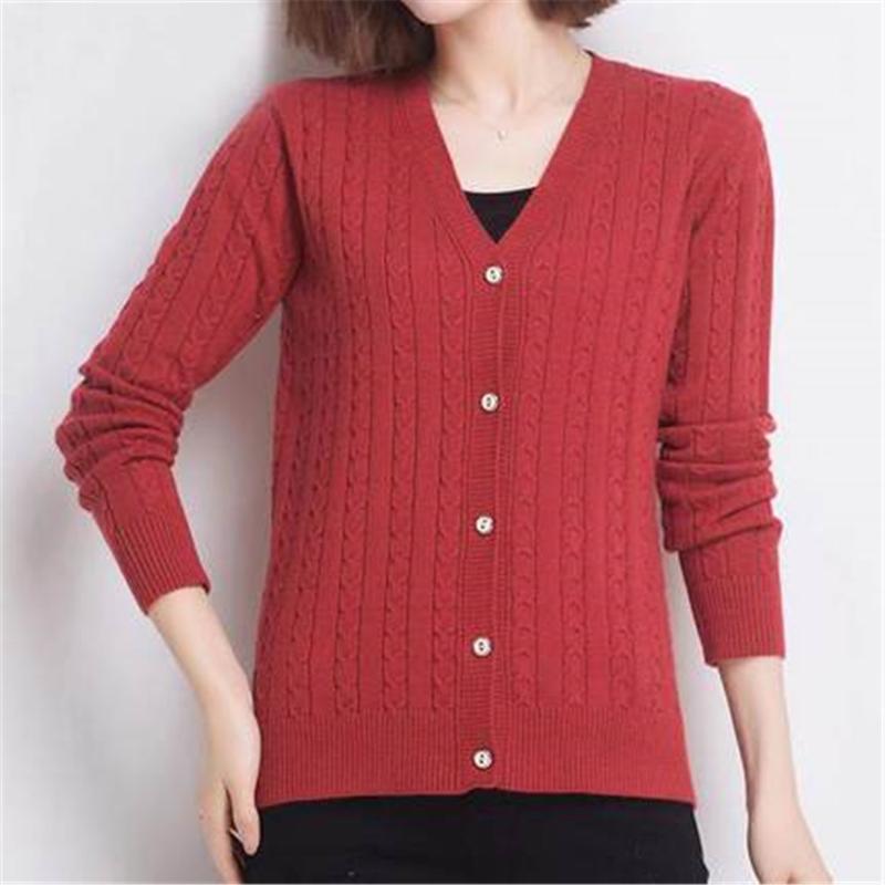 Women's Jackets Spring Autumn Cardigan Women 2022 Casual Korean Loose Long Sleeve Single Button V Neck Solid Color Knitted Sweaters, Black;brown
Women's Jackets Spring Autumn Cardigan Women 2022 Casual Korean Loose Long Sleeve Single Button V Neck Solid Color Knitted Sweaters, Black;brown