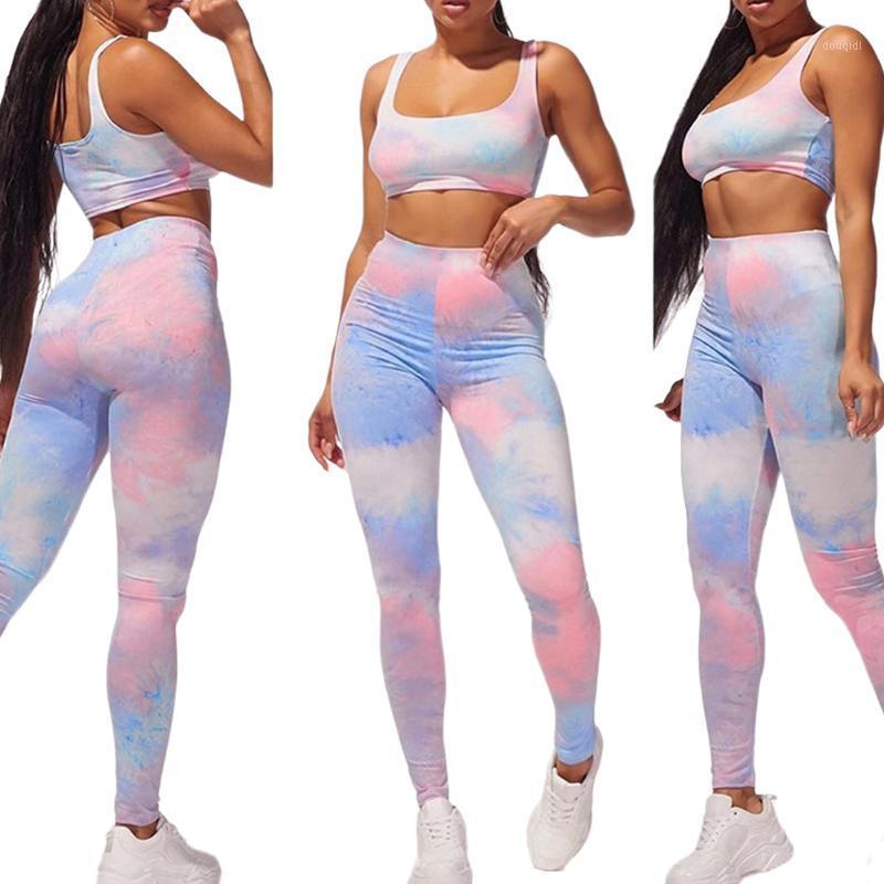 Women' Sports Two Piece Set Fashion Tie-dye U-neck Vest Top and Tight High Waist Trousers Suit1, Colour
Women' Sports Two Piece Set Fashion Tie-dye U-neck Vest Top and Tight High Waist Trousers Suit1, Colour