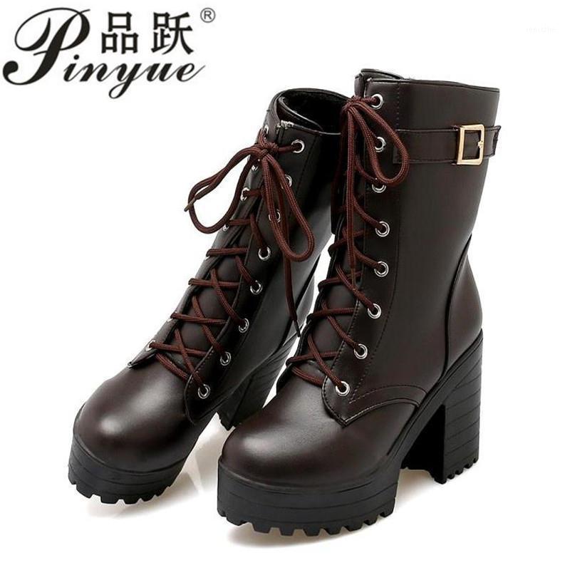 Women comfy Platform Square High Heel Boots Fashion Round Toe Buckle Fall Winter Ankle Boots Black Brown White1
Women comfy Platform Square High Heel Boots Fashion Round Toe Buckle Fall Winter Ankle Boots Black Brown White1