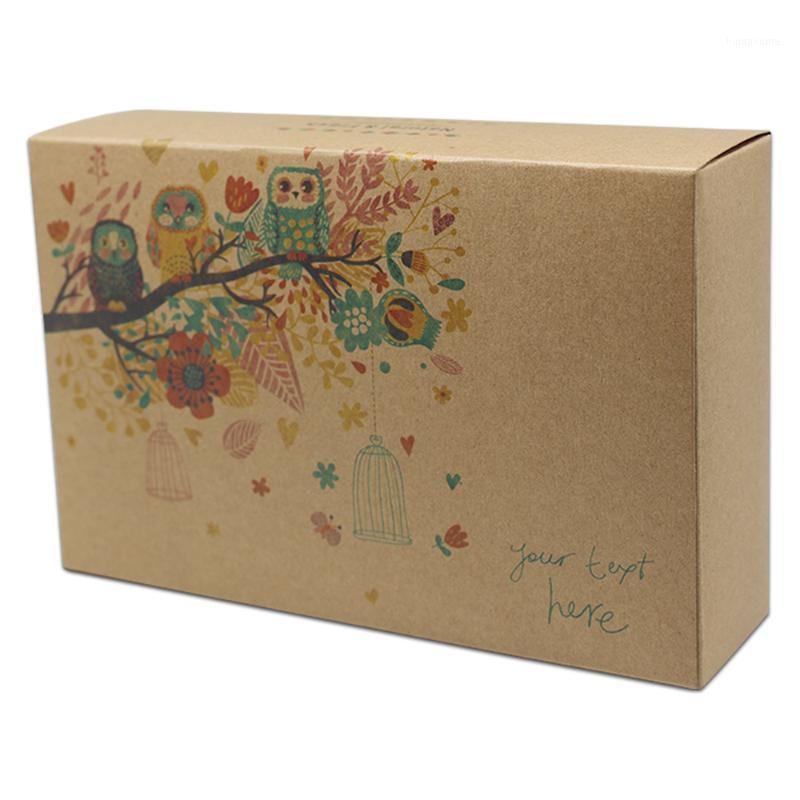 DHL 150 Pieces Brown Kraft Paperboard Gift Packag Box With Lovely Printing Favor Craft Candy Grocery Baking Wedding Boxes1
DHL 150 Pieces Brown Kraft Paperboard Gift Packag Box With Lovely Printing Favor Craft Candy Grocery Baking Wedding Boxes1