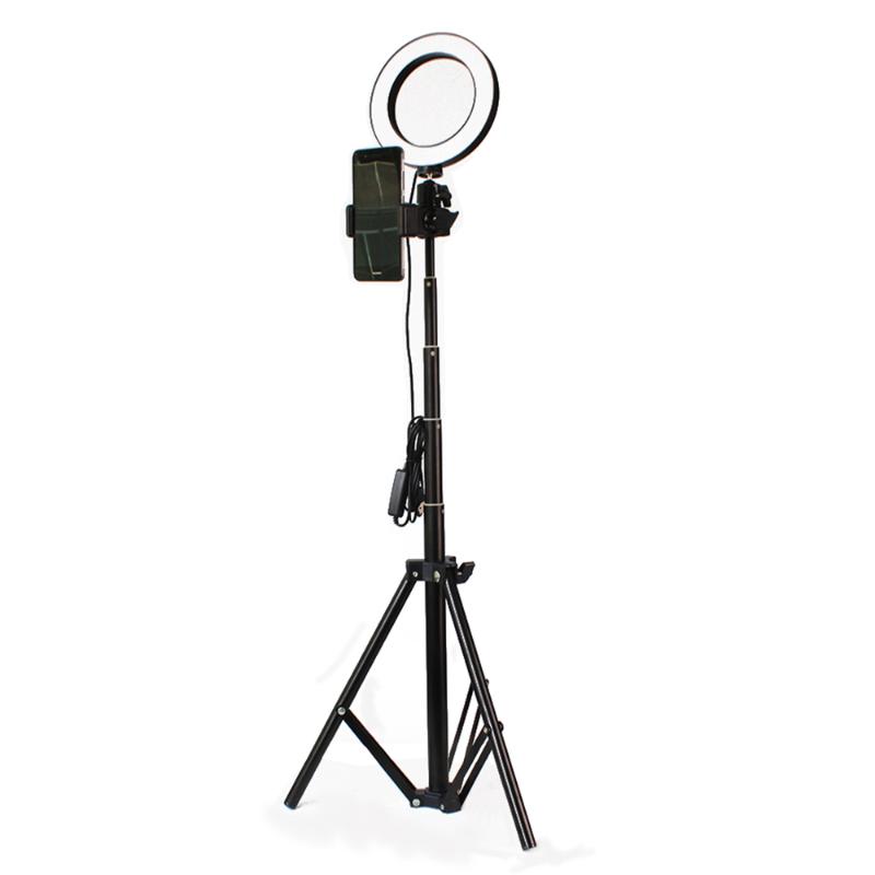 Black 16/20/26cm 7W LED Light Camera Lamp Portable with Tripod USB 10 Levels Adjustable Brightness for Live Show Taking Pictures
Black 16/20/26cm 7W LED Light Camera Lamp Portable with Tripod USB 10 Levels Adjustable Brightness for Live Show Taking Pictures