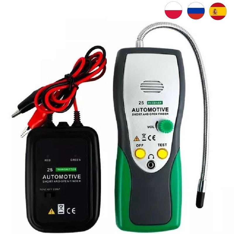 DUOYI 25 Tracker Cable Automotive Short Open Circuit Finder Type PK EM415pro Tester Car Repair Tool Tracer Diag 2 Wire Cables
DUOYI 25 Tracker Cable Automotive Short Open Circuit Finder Type PK EM415pro Tester Car Repair Tool Tracer Diag 2 Wire Cables