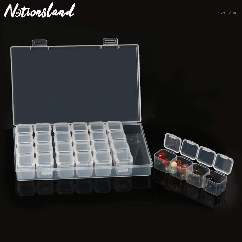 28 Slots Plastic Transparent Organizer Diamond Painting Drill Box Jewelry Earring Bead Display Case Container Nail Tool1
28 Slots Plastic Transparent Organizer Diamond Painting Drill Box Jewelry Earring Bead Display Case Container Nail Tool1