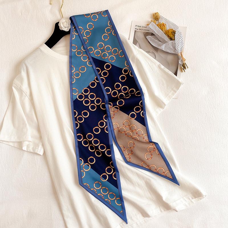 Ring Print Bag Scarf 15*150cm Design Silk Scarf Women Headband Fashion Female Skinny Neckerchief Head Scarves & Wraps
Ring Print Bag Scarf 15*150cm Design Silk Scarf Women Headband Fashion Female Skinny Neckerchief Head Scarves & Wraps