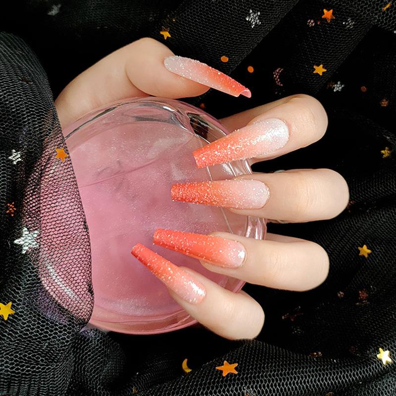 Long French False Nails Gradient Nail Tips With Glue Press On Nail Art Decoration Nude Fake Manicure Tools, Jp941
Long French False Nails Gradient Nail Tips With Glue Press On Nail Art Decoration Nude Fake Manicure Tools, Jp941