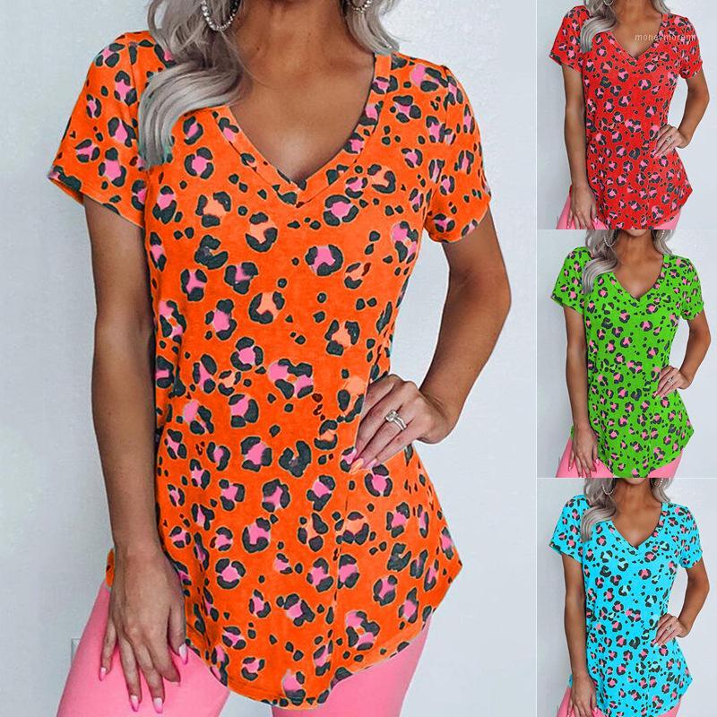 BKLD Harajuku Summer T Shirt Women 2020 Fashion Leopard Printed T-shirt V-neck Woman Tops Casual Female T-shirts Plus Size S-5XL1, Orange
BKLD Harajuku Summer T Shirt Women 2020 Fashion Leopard Printed T-shirt V-neck Woman Tops Casual Female T-shirts Plus Size S-5XL1, Orange