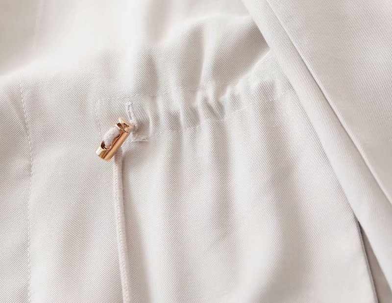 Army Green Trench Coat Women Cardigan Coat 2019 Autumn Asymmetrical Windbreaker Slim Waist Streetwear casacos femininos T200810