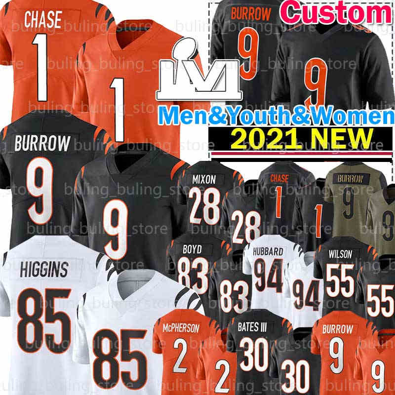 9 Joe Burrow Jersey Mixon 2 Evan McPherson Ja'Marr Chase Football Tee Higgins C.J. Uzomah Sam Hubbard Tyler Boyd CincinnatiBengalsJessie Bates III Logan Wilson, Men new jersey
9 Joe Burrow Jersey Mixon 2 Evan McPherson Ja'Marr Chase Football Tee Higgins C.J. Uzomah Sam Hubbard Tyler Boyd CincinnatiBengalsJessie Bates III Logan Wilson, Men new jersey