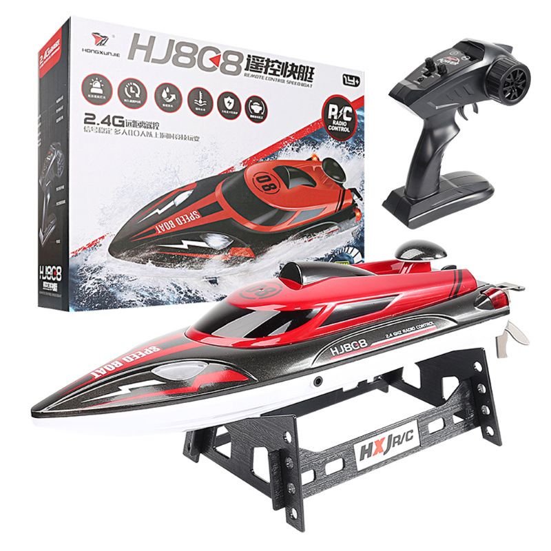 Premium Quality HJ808 RC Boat 25km/h 2.4G High Speed Remote Control Racing Ship Water Speed Boat Children Model Toy Kids Gift, Blue
Premium Quality HJ808 RC Boat 25km/h 2.4G High Speed Remote Control Racing Ship Water Speed Boat Children Model Toy Kids Gift, Blue
