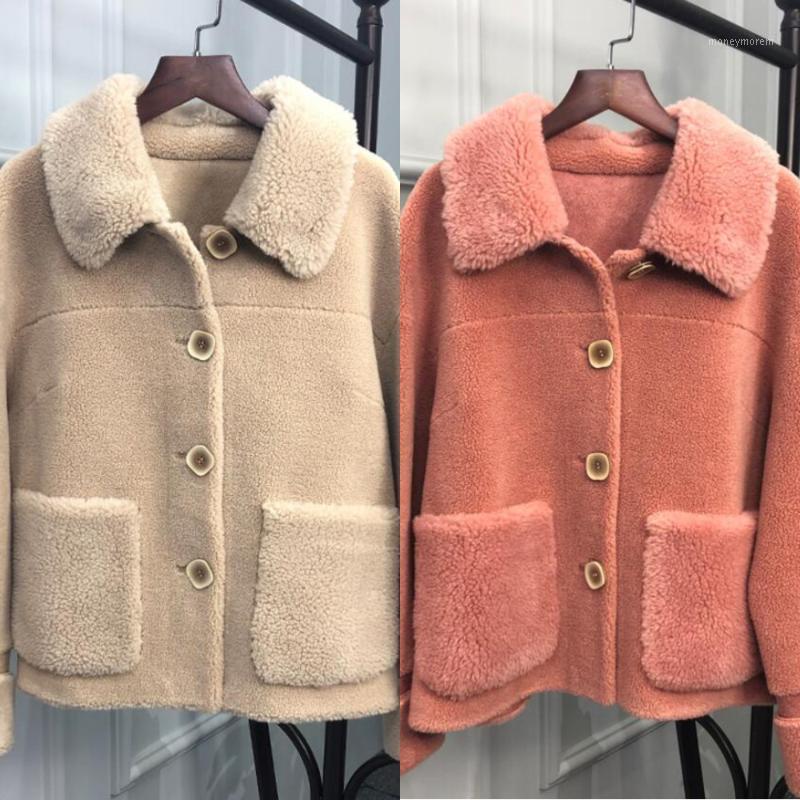 Women Faux fur coat Fashion Winter Sheep Shearing Fur Coat Female Short jacket Single-breasted velvet1, Green
Women Faux fur coat Fashion Winter Sheep Shearing Fur Coat Female Short jacket Single-breasted velvet1, Green