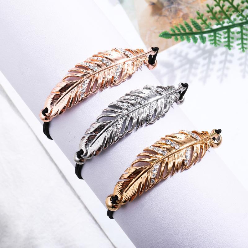 Rhinestone Leaf Charm Bracelet Handmade Black String Elastic Adjustable Bracelets for Women Accessories Trendy Jewelry 20201
Rhinestone Leaf Charm Bracelet Handmade Black String Elastic Adjustable Bracelets for Women Accessories Trendy Jewelry 20201