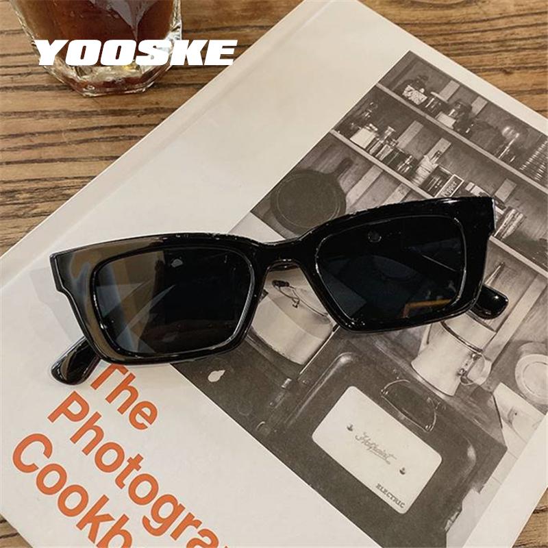 Sunglasses YOOSKE Vintage Rectangle Women Men Brand Designer Small Sun Glasses Narrow Frame Female Lady Eyeglasses UV400
Sunglasses YOOSKE Vintage Rectangle Women Men Brand Designer Small Sun Glasses Narrow Frame Female Lady Eyeglasses UV400