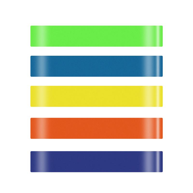 Hot Sale Resistance Bands Classic Delicate 5pcs Resistance Bands Latex Exercise Loops Strength Training Fitness Equipment
Hot Sale Resistance Bands Classic Delicate 5pcs Resistance Bands Latex Exercise Loops Strength Training Fitness Equipment