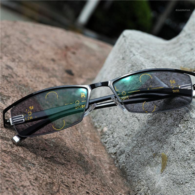 Half frame Progressive Multifocal glasses Transition Photochromic Reading Glasses Men Points for Reader Near Far sight FML1
Half frame Progressive Multifocal glasses Transition Photochromic Reading Glasses Men Points for Reader Near Far sight FML1