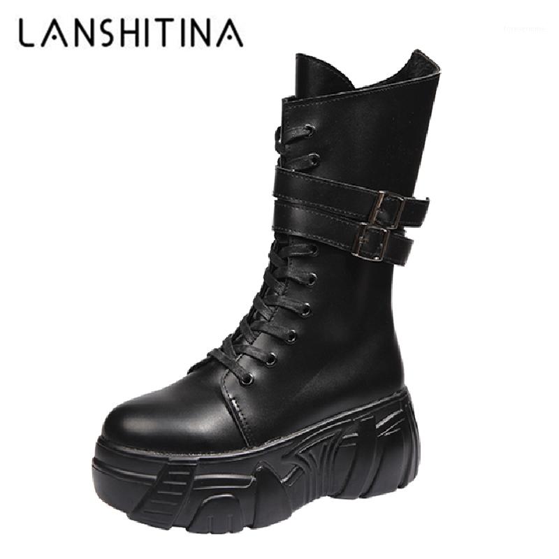 Punk Boots Women Leather Platform Chunky Sneakers Autumn 10CM Wedge Heels Mid-Calf Boots Woman Winter Fur Warm Motorcycle1, Black
Punk Boots Women Leather Platform Chunky Sneakers Autumn 10CM Wedge Heels Mid-Calf Boots Woman Winter Fur Warm Motorcycle1, Black
