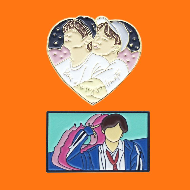 Cute BoyS Love Enamel Pins GLBT Fashion Jewelry Gift Collect Metal Cartoon Brooch Backpack Hat Bag Collar Lapel Badges
Cute BoyS Love Enamel Pins GLBT Fashion Jewelry Gift Collect Metal Cartoon Brooch Backpack Hat Bag Collar Lapel Badges