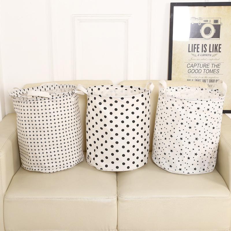 Brief Dirty Clothes Basket Waterproof Folding Laundry Basket Cotton Toys for Kids Room Star Dot Print Storage Bucket1, Black
Brief Dirty Clothes Basket Waterproof Folding Laundry Basket Cotton Toys for Kids Room Star Dot Print Storage Bucket1, Black