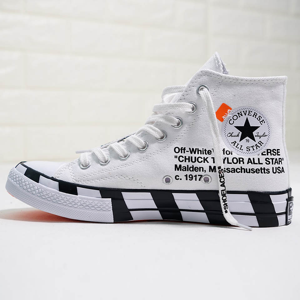 New Stripe OFF chuck 70 black white eye-catching SHOELACES Taylor 1970S canvas men and women running shoes fashion casual shoe
New Stripe OFF chuck 70 black white eye-catching SHOELACES Taylor 1970S canvas men and women running shoes fashion casual shoe
