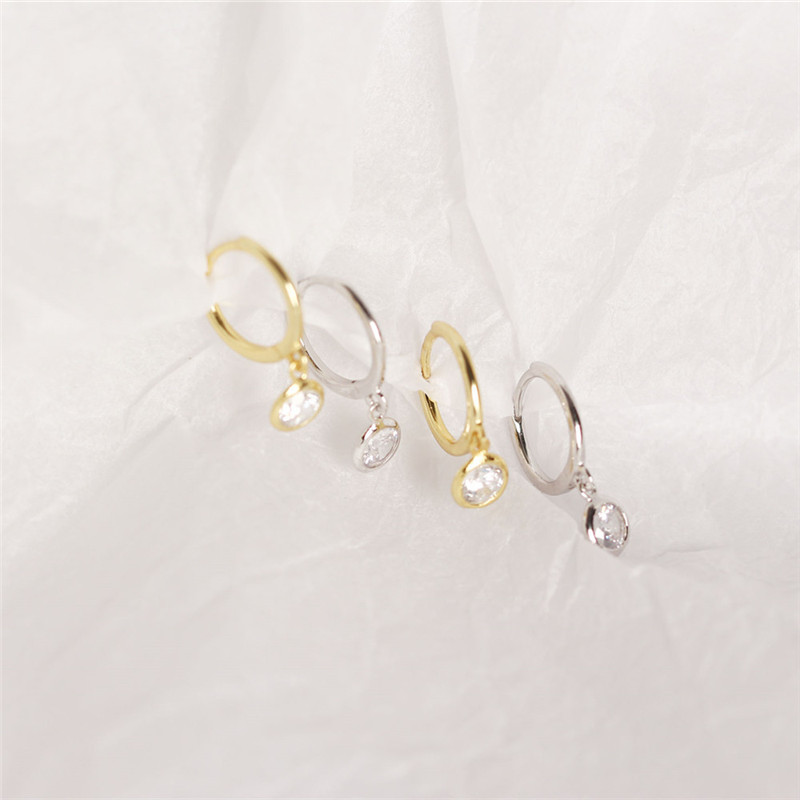 Februaryfrost Brand Designer 100% 925 Sterling Silver Small Round CZ Pendant Stud Earrings for Women Fashion Designer Women Simple Earrings
Februaryfrost Brand Designer 100% 925 Sterling Silver Small Round CZ Pendant Stud Earrings for Women Fashion Designer Women Simple Earrings