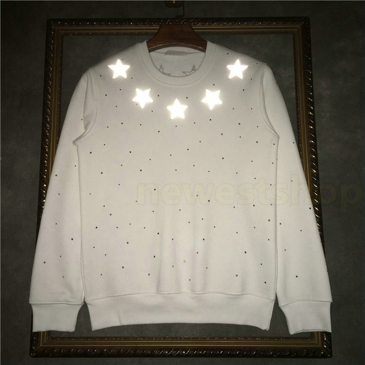 2021 new Autumn Winte Europe mens Reflection star print hoodies Fashion sweatshirt women Cotton Designer hoody Pullover Sweatshirt Jumper, Black
2021 new Autumn Winte Europe mens Reflection star print hoodies Fashion sweatshirt women Cotton Designer hoody Pullover Sweatshirt Jumper, Black
