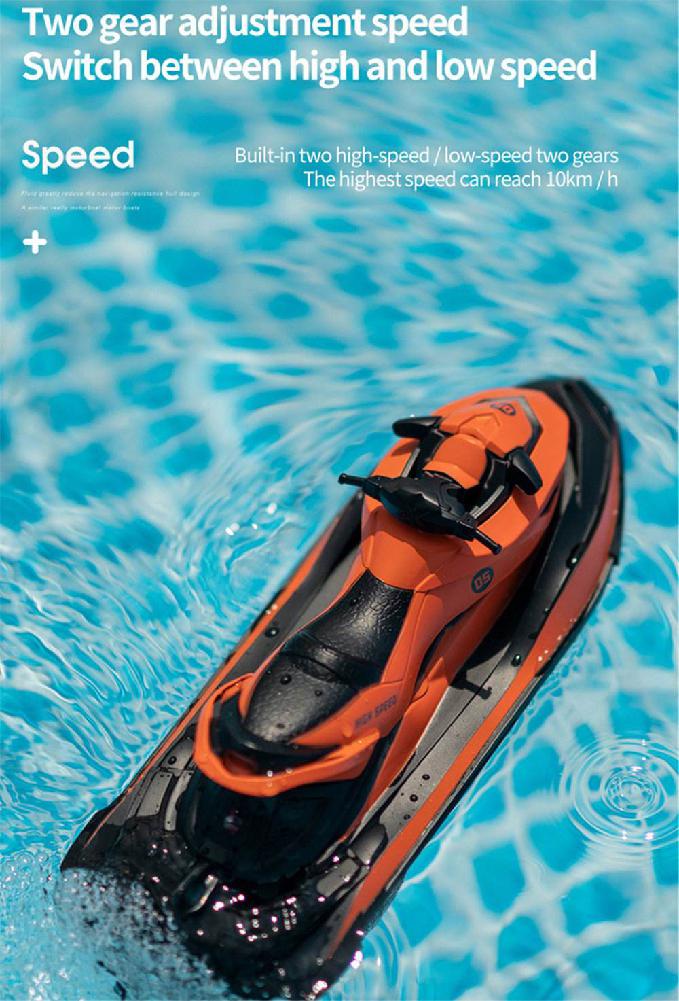 RCtown M5 2.4G Mini Remote Control RC Boat Speedboat Motorboat Children's Toys Model for Water speed boat Skiing in Summer toys, Black
RCtown M5 2.4G Mini Remote Control RC Boat Speedboat Motorboat Children's Toys Model for Water speed boat Skiing in Summer toys, Black