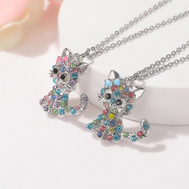 Charm Gold Color Collar Chain Cat Rhinestone Cute Cat Necklace For Girl 2021 Statement Fashion Jewelry Sweater Long Necklace
Charm Gold Color Collar Chain Cat Rhinestone Cute Cat Necklace For Girl 2021 Statement Fashion Jewelry Sweater Long Necklace