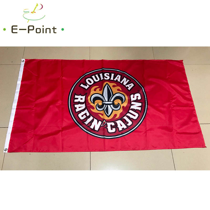 NCAA Louisiana Ragin' Cajuns Flag 3*5ft (90cm*150cm) Polyester flag Banner decoration flying home & garden flag Festive gifts
NCAA Louisiana Ragin' Cajuns Flag 3*5ft (90cm*150cm) Polyester flag Banner decoration flying home & garden flag Festive gifts