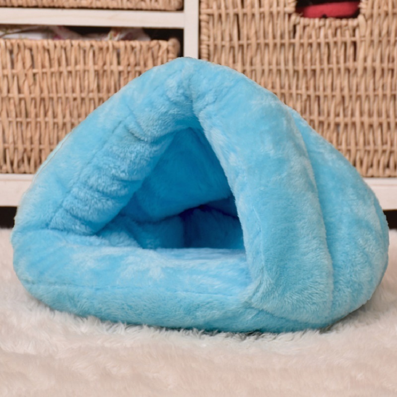 New Dog Cat Pet Beds Cotton Teddy Rabbit Bed House Snow Rena Dog Basket For Small Medium Dog Soft Warm Puppy Beds House 201126