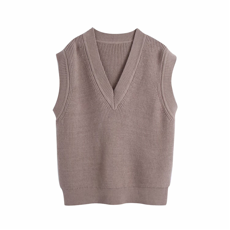 2021 New Streetwear Women Khaki Sweater Vest Fashion Ladies V-neck Knitted Tops Elegant Female Causal Loose Tanks Chic Girl Sweaters Vty4
2021 New Streetwear Women Khaki Sweater Vest Fashion Ladies V-neck Knitted Tops Elegant Female Causal Loose Tanks Chic Girl Sweaters Vty4