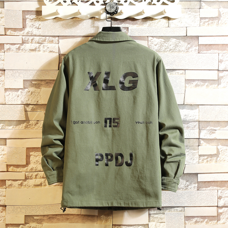 Dropshipping Men Japanese Streetwear MultiPocket Cargo Jacket 2020 Autumn Mens Cotton Jacket Casual Overalls Male Jacket T200502