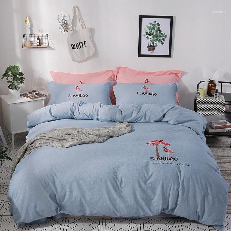 Pink Flamingo Theme Duvet Cover Set Cotton Bedding Set Quilt Cover Bed Bedclothes Bedsheet with Pillow Cases No Comforter1, Yellow
Pink Flamingo Theme Duvet Cover Set Cotton Bedding Set Quilt Cover Bed Bedclothes Bedsheet with Pillow Cases No Comforter1, Yellow