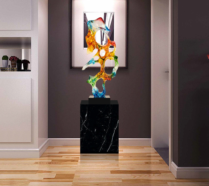 New style Modern resin simple sculpture, color transparent ornaments, office furnishings, home furnishings, porch furnishings
New style Modern resin simple sculpture, color transparent ornaments, office furnishings, home furnishings, porch furnishings