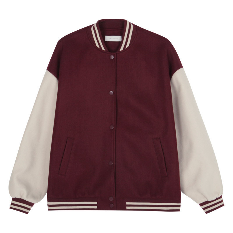 New Woman 2021 Baseball Jacket Autumn Winter Kpop Style Clothes Streetwear 6zar AJMP Y863, Red jujube
New Woman 2021 Baseball Jacket Autumn Winter Kpop Style Clothes Streetwear 6zar AJMP Y863, Red jujube