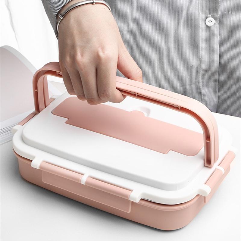 Portable Lunch Box1.2L Large-capacity 304 Stainless Steel Bento Box With Tableware Student Sealed Leak-proof Container1
Portable Lunch Box1.2L Large-capacity 304 Stainless Steel Bento Box With Tableware Student Sealed Leak-proof Container1