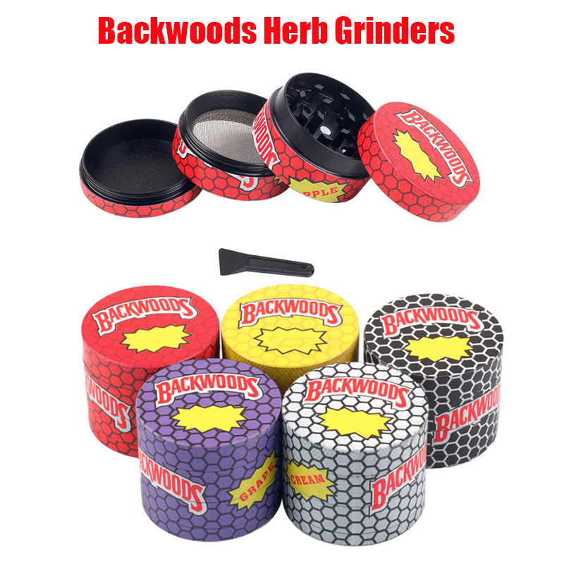 BACKWOODS Grinders 40mm 50mm 55mm 63mm Herb Grinders Diameter Tobacco Slicer Metal Ginder 4 Layer Tobacco Crushers Smoking Accessories GR303
BACKWOODS Grinders 40mm 50mm 55mm 63mm Herb Grinders Diameter Tobacco Slicer Metal Ginder 4 Layer Tobacco Crushers Smoking Accessories GR303