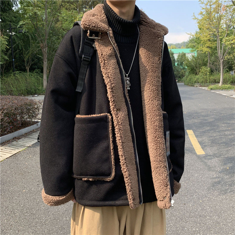 Quilted 2021 Men's Coat -autumn-winter New Thickening Wool-quilted Cotton Wool From Jacket Fashion Male Youth HXS5, Dark gray.
Quilted 2021 Men's Coat -autumn-winter New Thickening Wool-quilted Cotton Wool From Jacket Fashion Male Youth HXS5, Dark gray.
