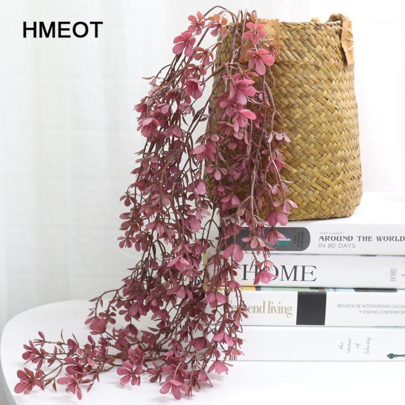 78 cm Cherry flower Sakura vine artificial flowers for evening wedding Background layout ceiling wall mount decorations rattan1, Blue 
78 cm Cherry flower Sakura vine artificial flowers for evening wedding Background layout ceiling wall mount decorations rattan1, Blue