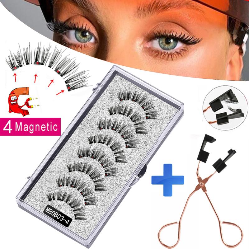 MB 8PCS 4 Magnets Magnetic Eyelashes Natural Mink Eyelashes 3D Magnetic Lashes Makeup Beauty Eye lashes Extension Tools New
MB 8PCS 4 Magnets Magnetic Eyelashes Natural Mink Eyelashes 3D Magnetic Lashes Makeup Beauty Eye lashes Extension Tools New