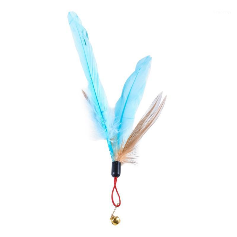 Durable Interesting 5Pcs Cat Teaser Replacement Feathers With Bell For Interactive Kitten Toy Wand Refills 1PC1
Durable Interesting 5Pcs Cat Teaser Replacement Feathers With Bell For Interactive Kitten Toy Wand Refills 1PC1